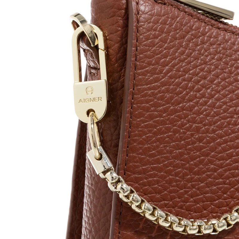 AIGNER Crossbody Bag Ivy Dark Cognac(Image 5)