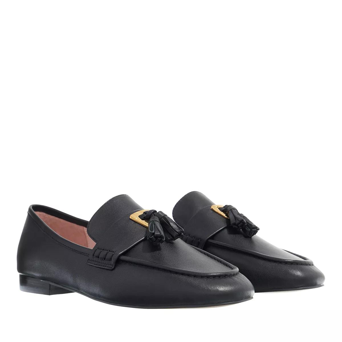 Coccinelle Loafers & Ballerinas - Loafer Smoothleather / Noir - Gr. 38 (EU) - in Schwarz - für Damen