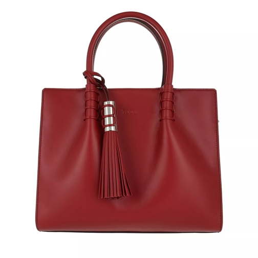 Tod's Shopping Bag Mini Red Shopper