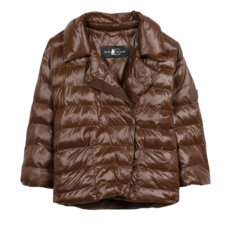 Luisa Cerano Gewatteerd jack Outdoor-Capejacke marone