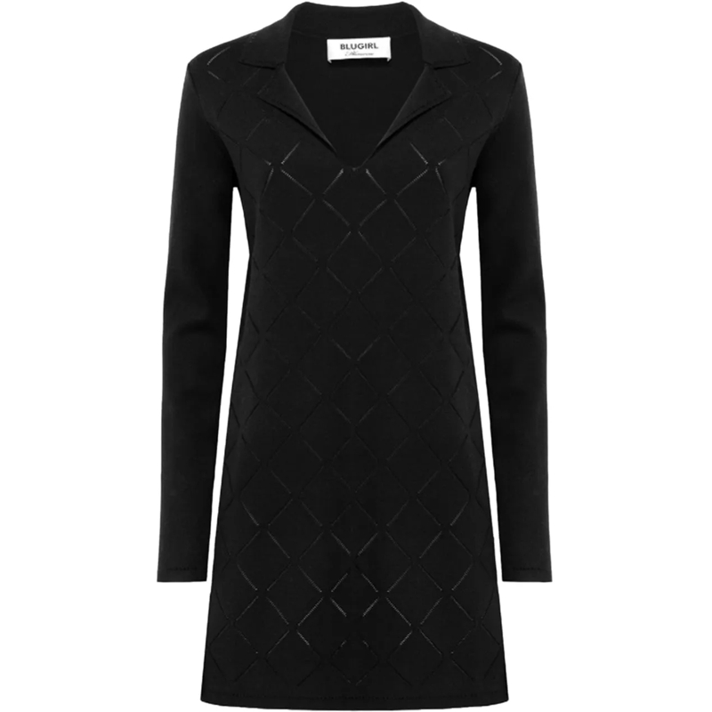 Blugirl Robe midi Dresses Black schwarz