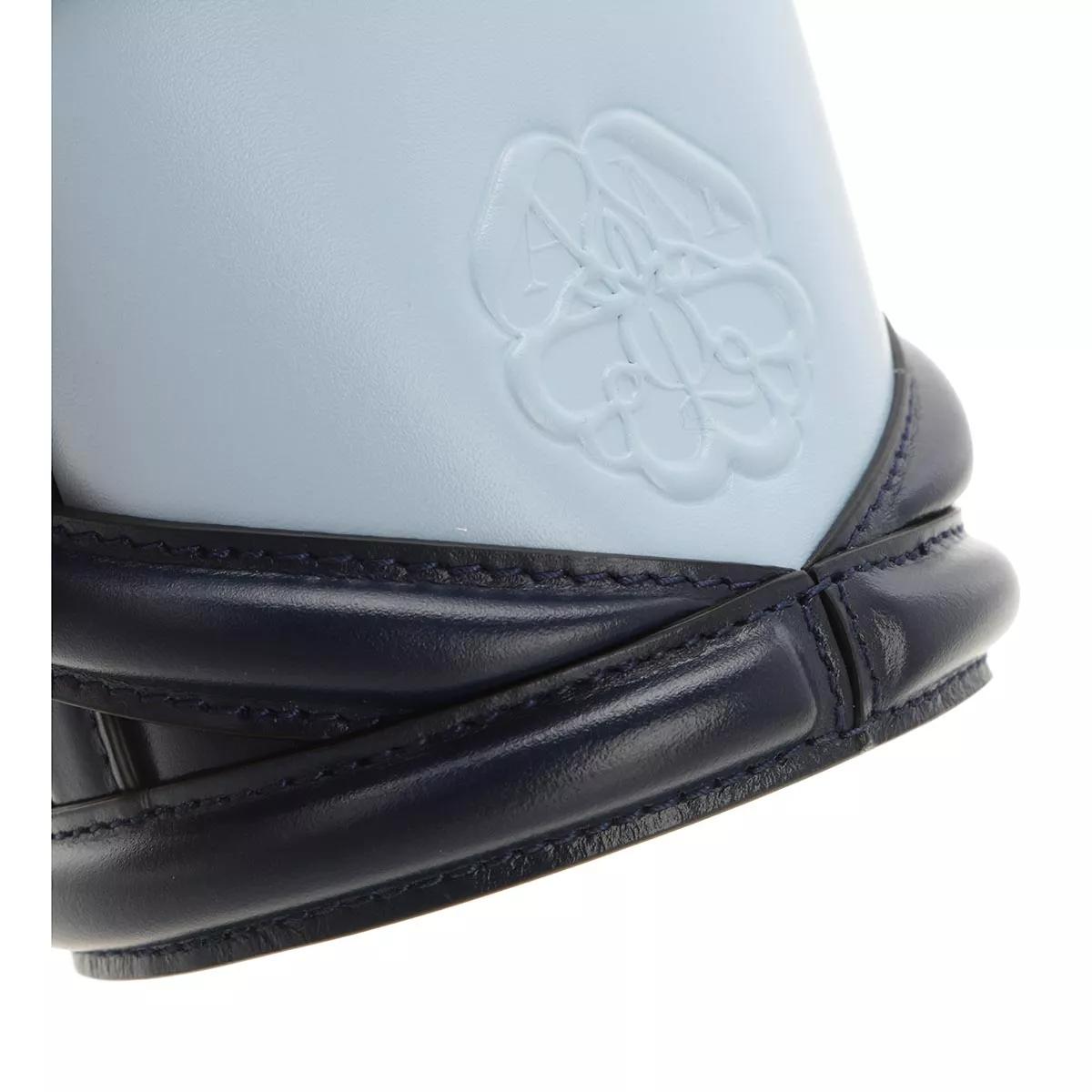 alexander mcqueen Crossbody bags Micro Curve Bag in blauw