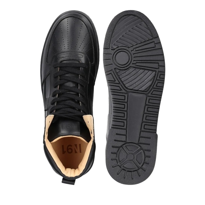 N91 Sneaker haut de gamme Sneaker Bball Hi M AB schwarz(Image 4)