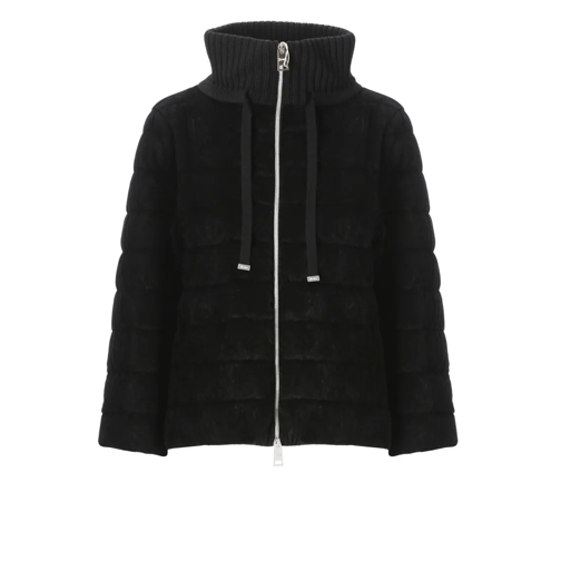 Herno Resort Quilted Down Jacket Black Giacca di transizione