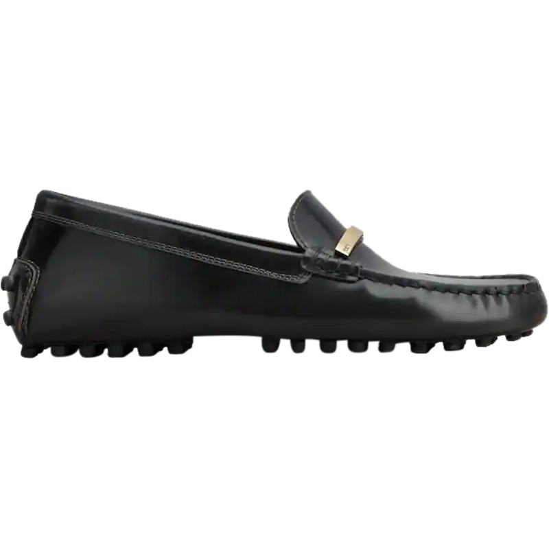 Tod's Mocassin Flat Shoes Grafite grau