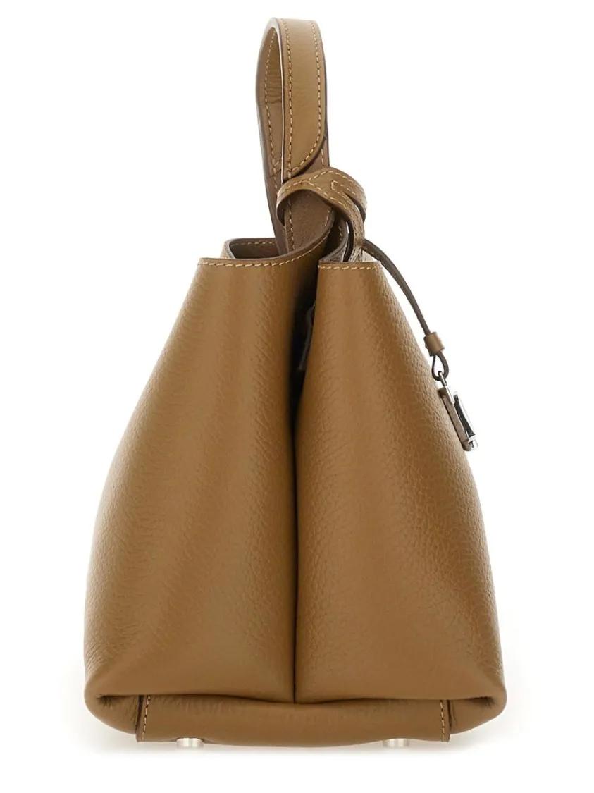 TOD'S Hobo bags Micro Leather Bag in bruin