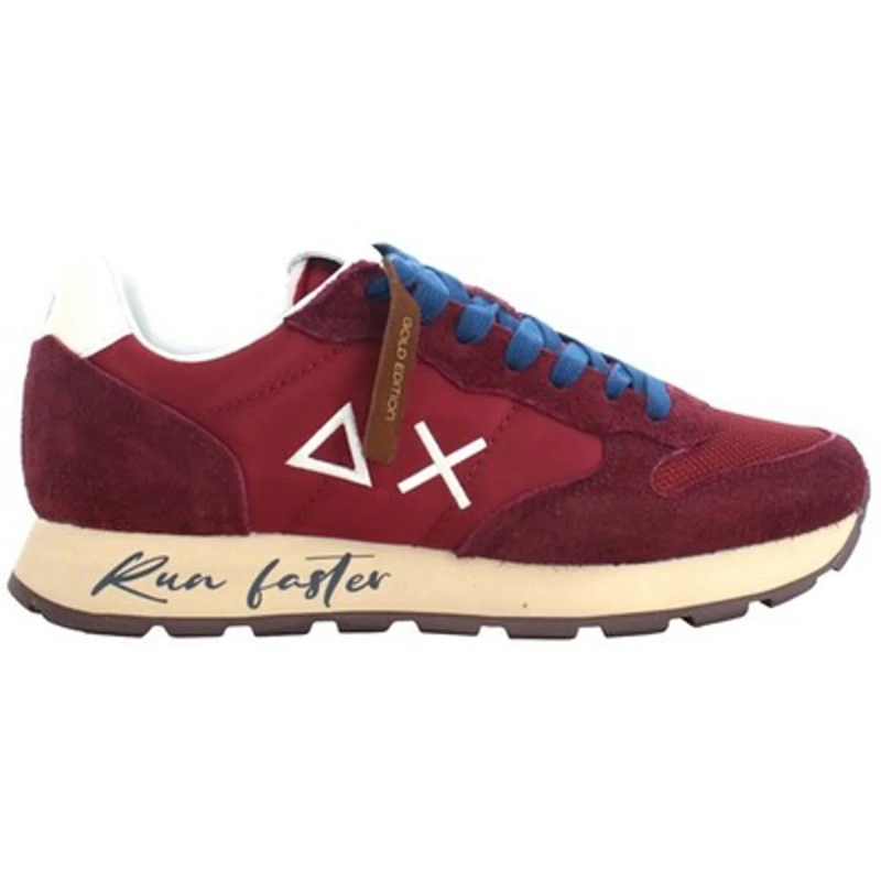 SUN68 Low-Top-Sneaker Sneakers Bordeaux rot