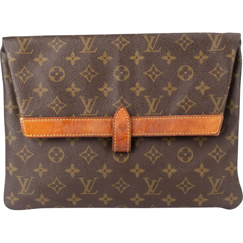 Louis Vuitton Tote Louis Vuitton Canvas Monogram Pochette Pliante Clu braun