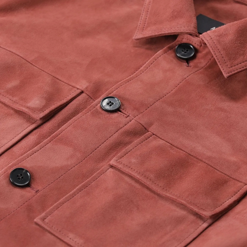 Arma Overgangsjas Jacke Mex aus Veloursleder braun(Image 11)