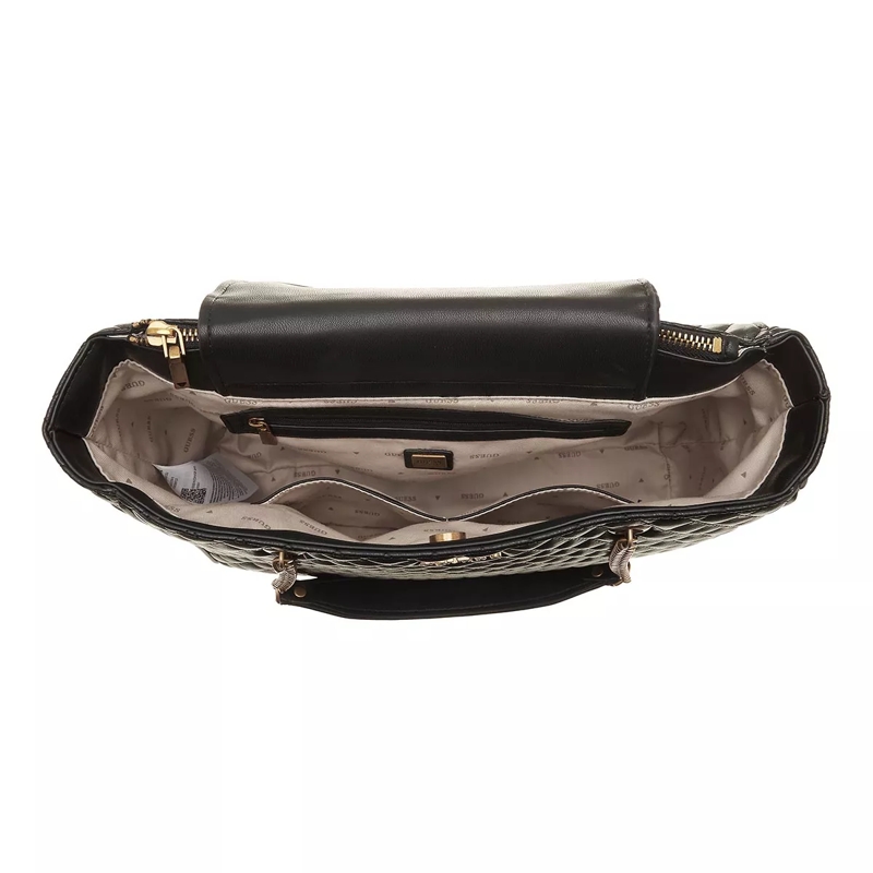 Guess Tote Maila Societ Tote Black(Image 5)