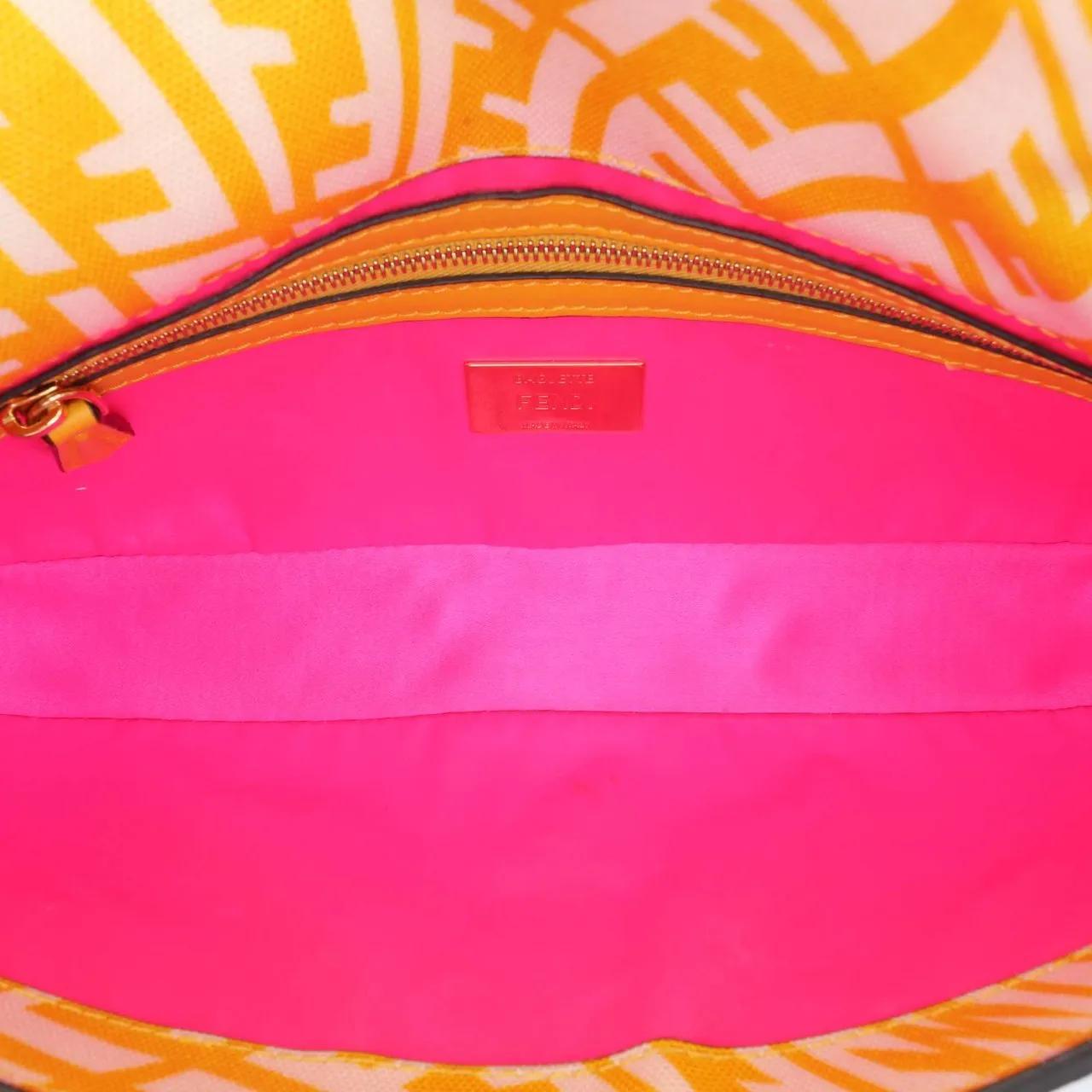 Thumbnail - Fendi Hobo Bags - Sarah Coleman Zucca Coated Canvas 1997 Vertigo Bag - Gr. unisize - in Gelb - für Damen