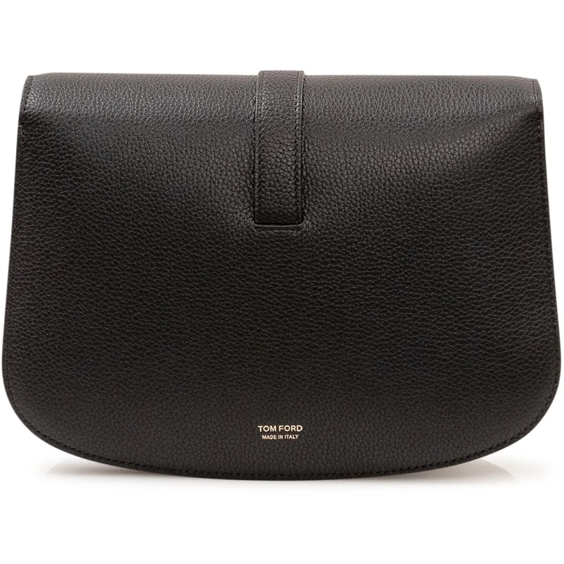 Tom Ford Sac à bandoulière Borsa a Tracolla con Patta Curva schwarz(Image 4)