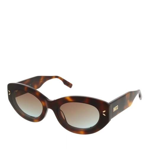 McQ MQ0324S-002 55 Sunglass Woman Acetate Havana-Havana-Brown Sunglasses