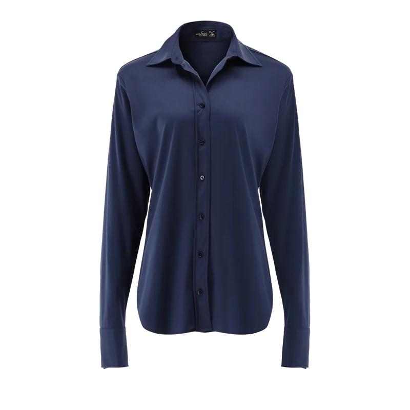 VAN LAACK Bluse Bluse Modern Fit Uni lila