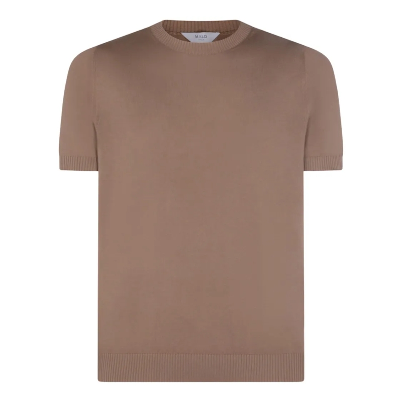 Malo T-shirt Classic Fit T-Shirts And Polos Brown