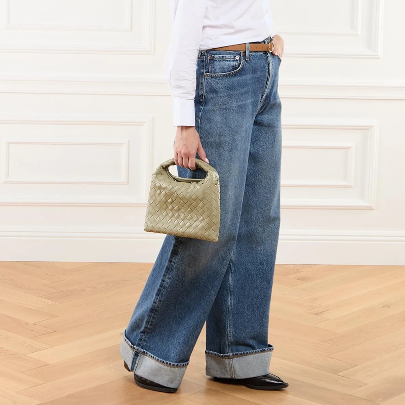 Bottega Veneta Crossbody Bag Mini Hop Sage Green(Image 3)