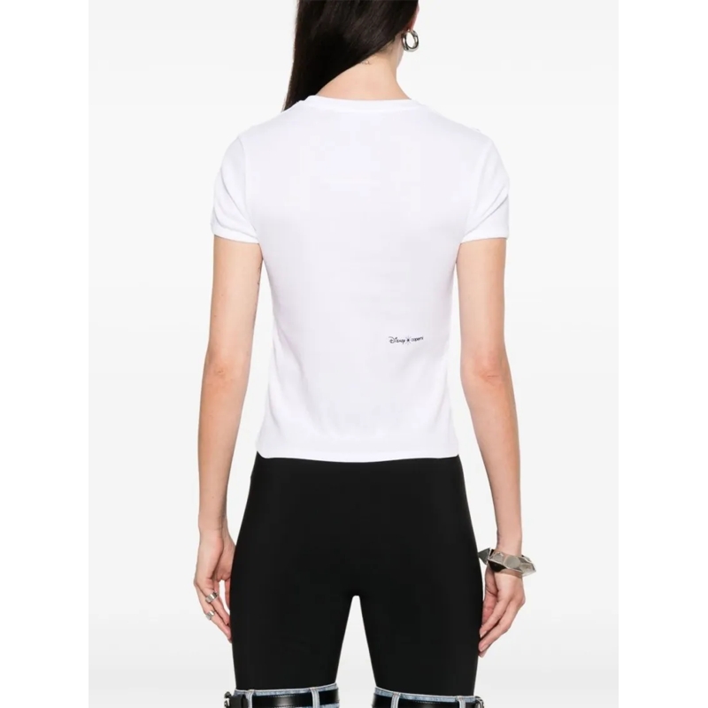 Coperni T-Shirt Fitted White Top White