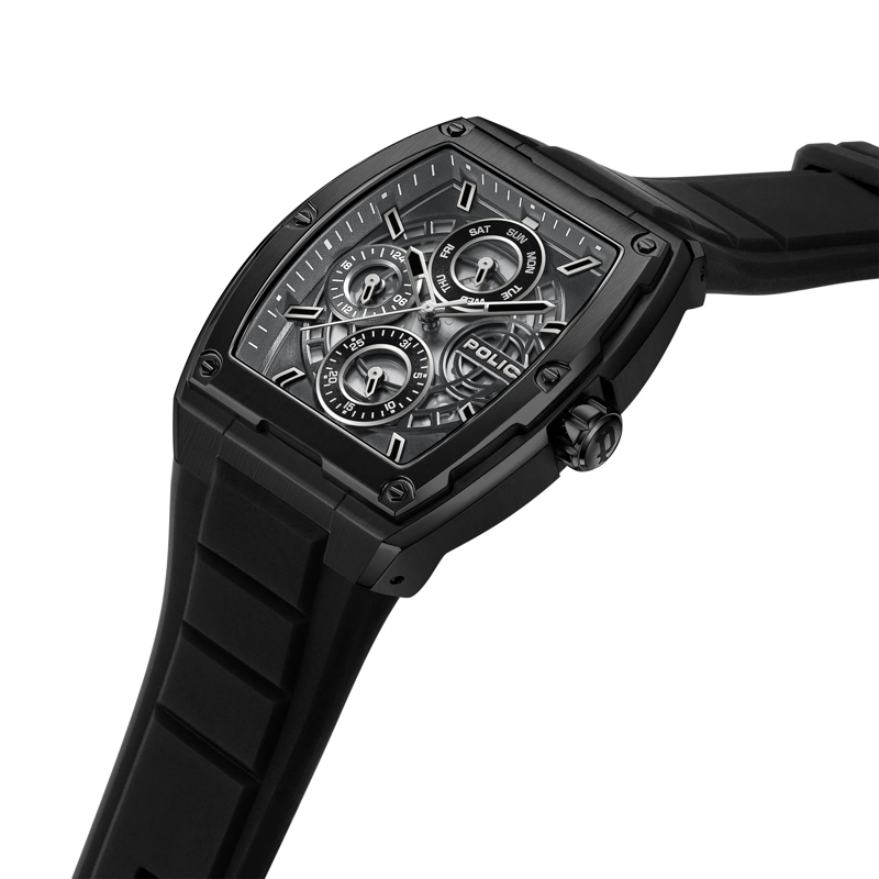 Police Automatikuhr Quarzuhr Creed schwarz(Image 2)