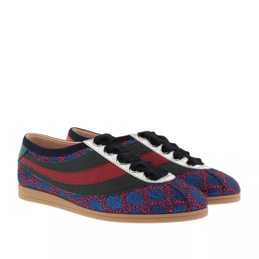 Gucci Falacer Sneaker With Web Lurex GG Low-Top Sneaker
