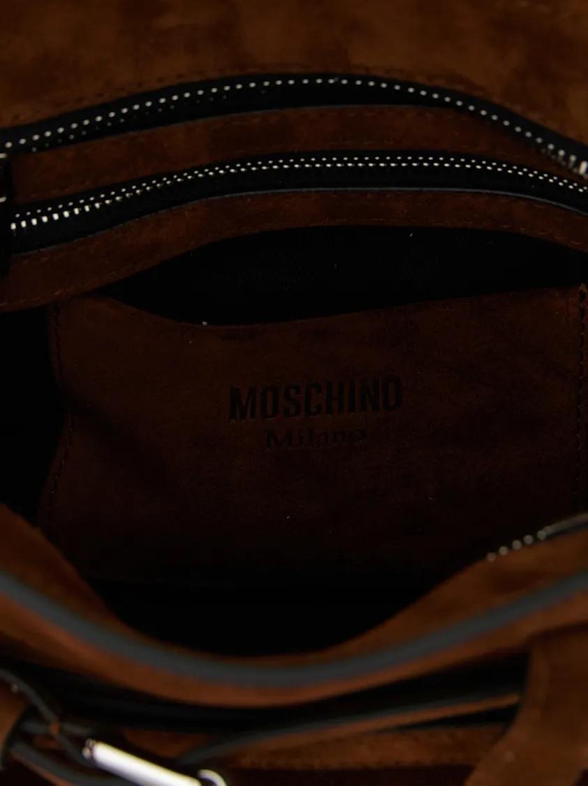 Moschino Shoppers & Totes Tie Me' Small Handbag in bruin