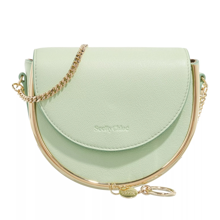 See By Chlo Mara Crossbody Bag Leather Light Green Crossbody Bag