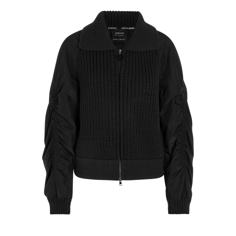 Marc Cain Übergangsjacke Cardigan black