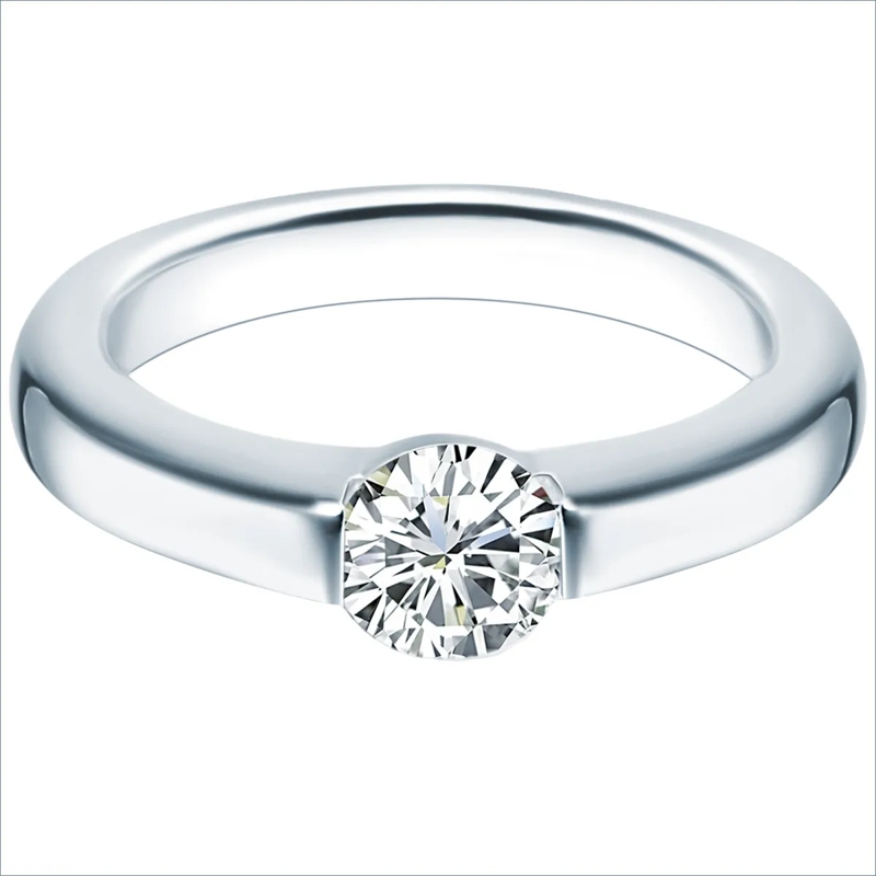 Trilani Ring Sterling Silber Ring Zirkonia silber