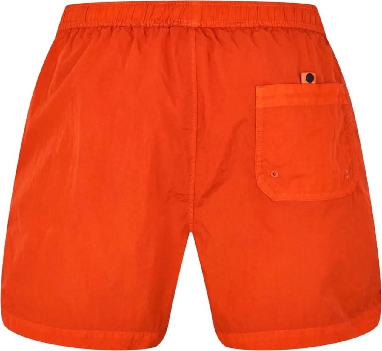 CP COMPANY｜SHORTS (Eco-Chrome R Short Logo Swim Shorts C.P. Company Eco-Chrome R Short Swim Shorts | REVERSIBLE