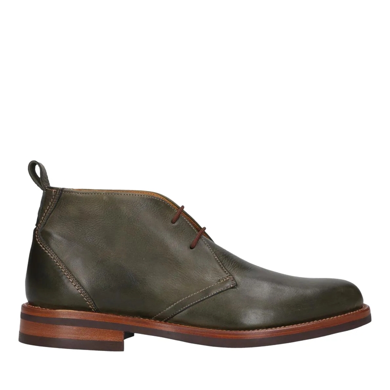Heinrich Dinkelacker Bottes à lacets George Boots Genf Plain N dunkel-grün