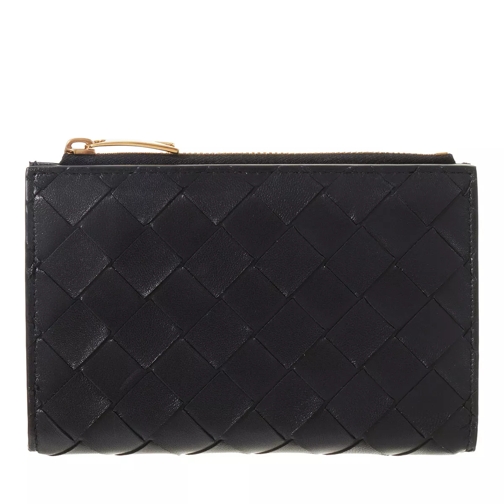 Bottega Veneta Folding Wallet Black Bi-Fold Wallet