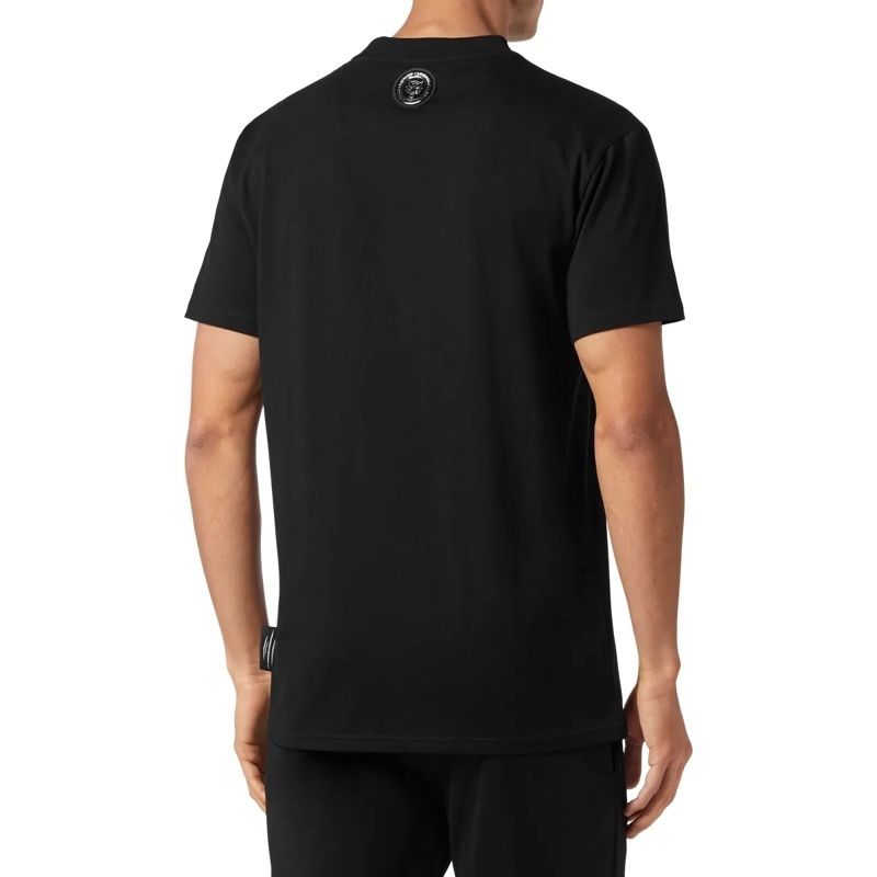Plein Sport T-Shirt T-Shirt Rundhalsausschnitt Ss Global Express Editi schwarz(Image 5)