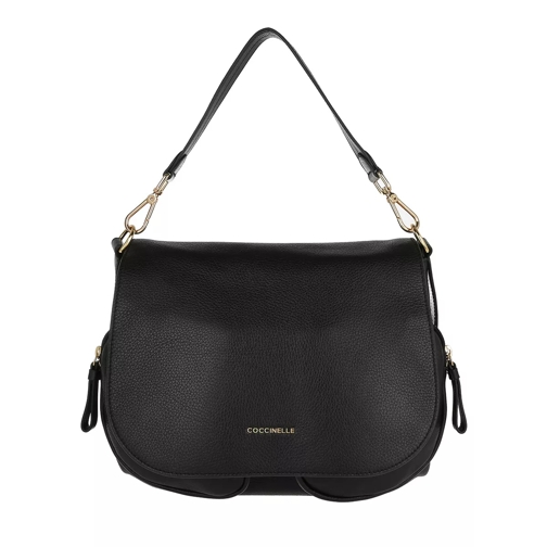 Coccinelle Janine Shoulder Bag Noir Shopping Bag