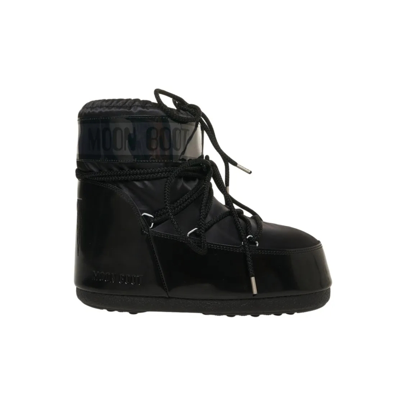 Moonboot Bottes Icon Low Glance Ankle Boots Black