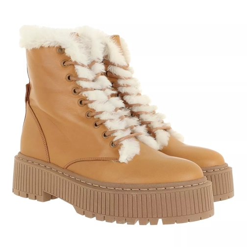 Steve Madden Skyhy-F Bootie Camel Leather Bottes d'hiver