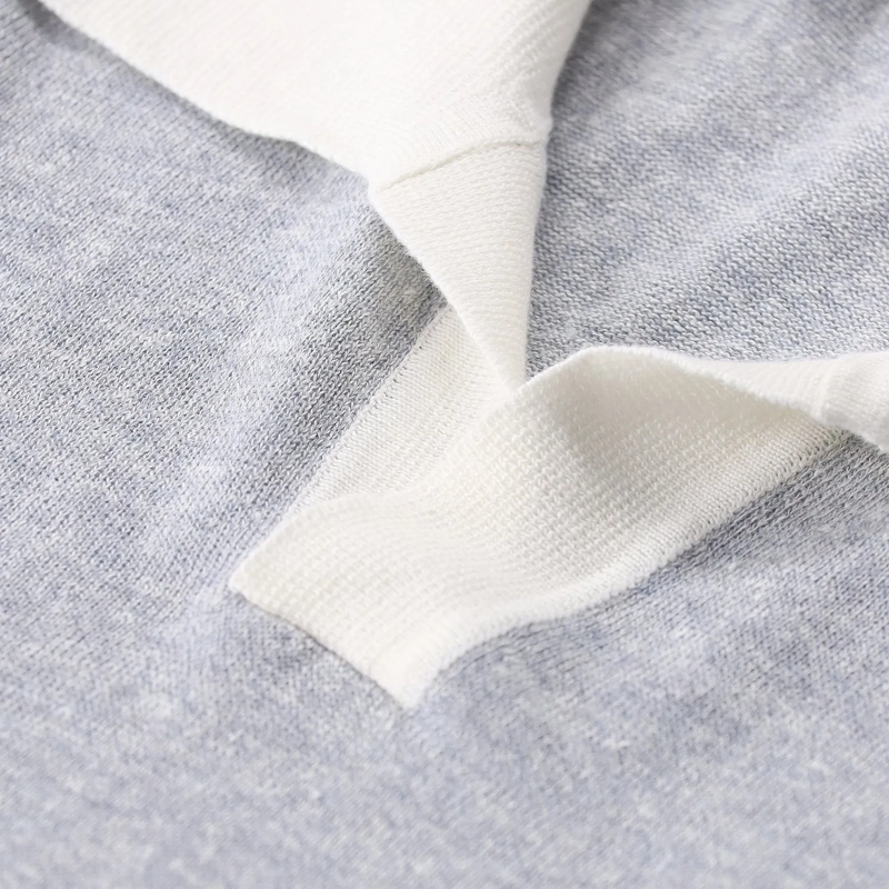 Moorer Poloshirt Poloshirt Jethro aus Baumwolle blau(Image 4)