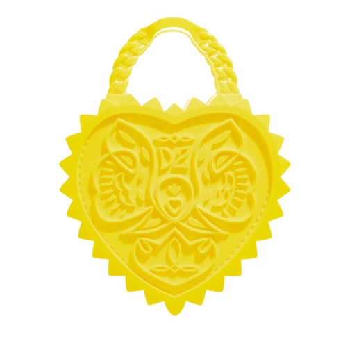 Dsquared2 Shoulder Bag Yellow Rymlig shoppingväska