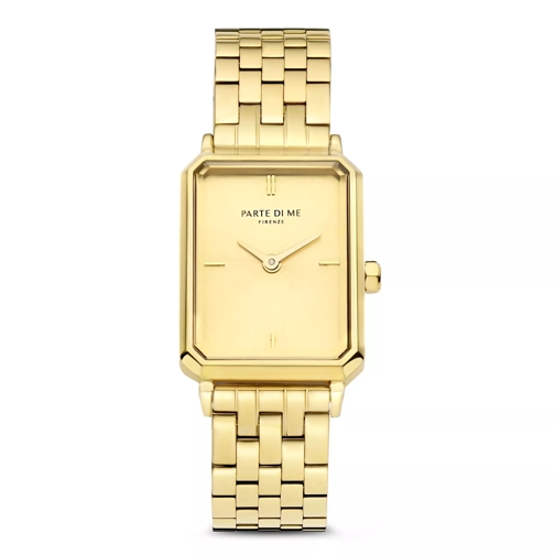 Parte Di Me Parte Di Me Orologio Rechthoekig DamenUhr Goldfarb Gold farbend Quartz Watch