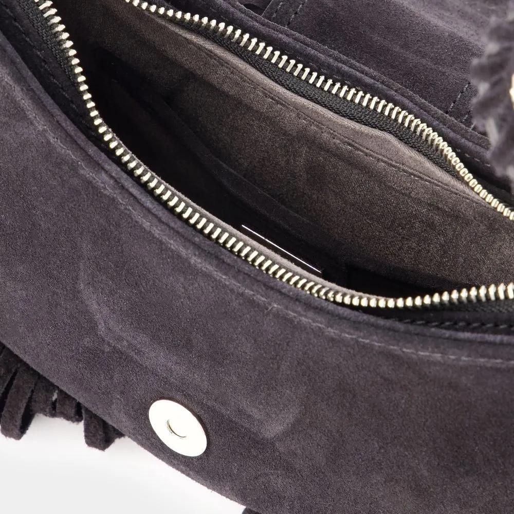 Osoi Hobo bags Brocle Hobo Bag Leather Black in zwart