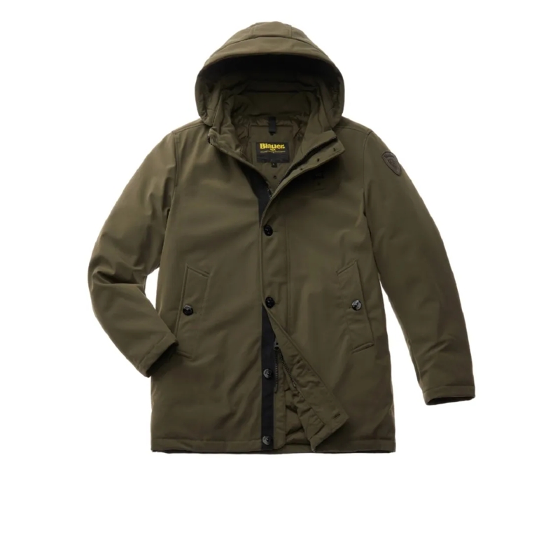 Blauer Parka Olive Green Jacket Green