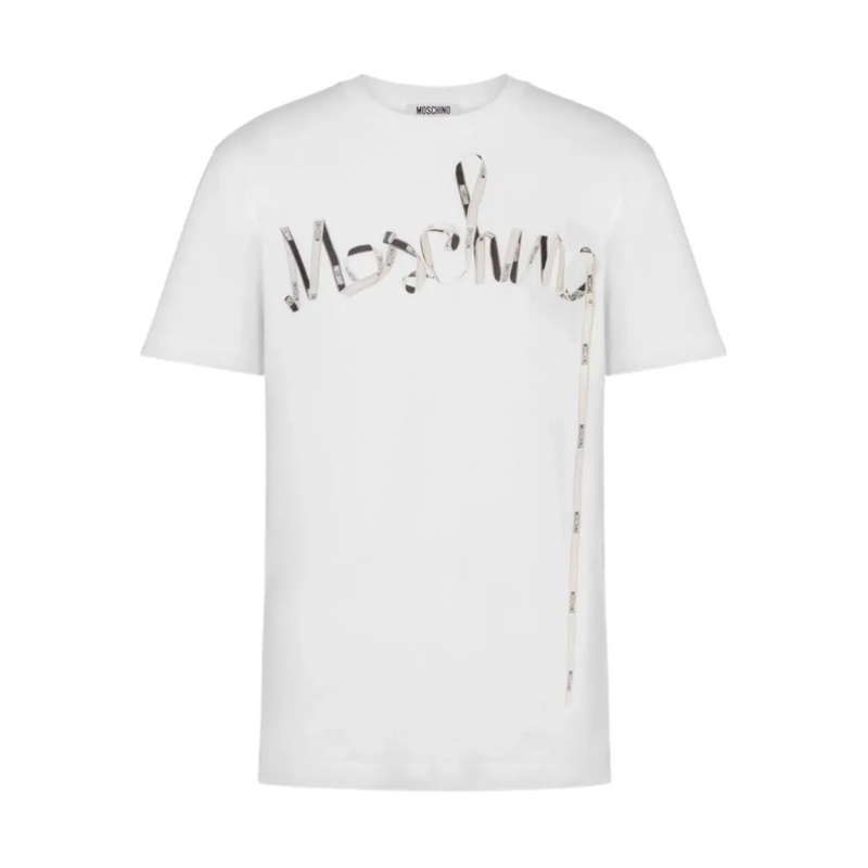Moschino T-Shirt Cotton Jersey T-Shirt White