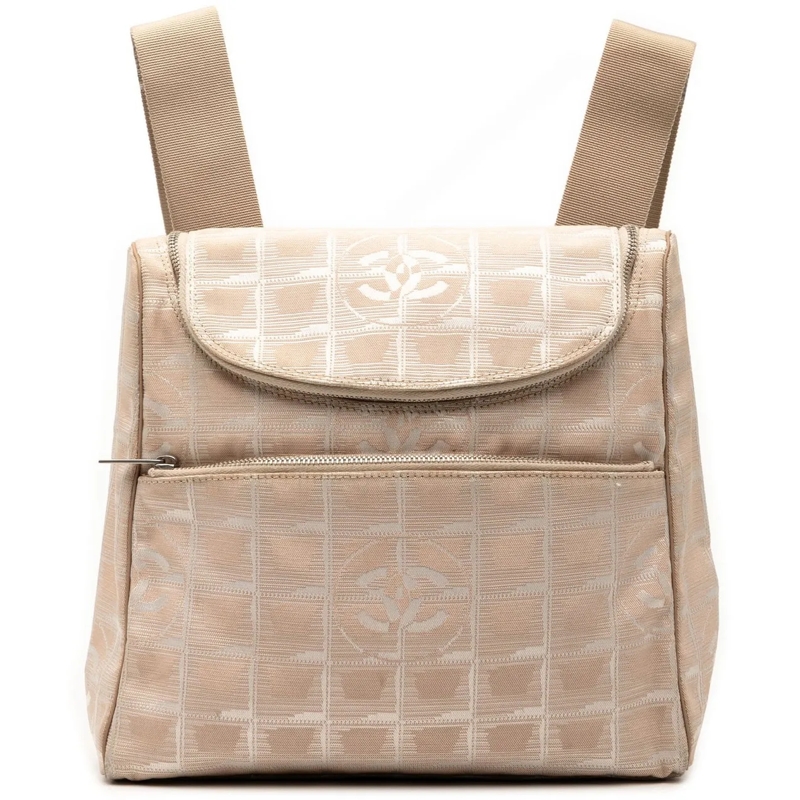 Chanel Sac à dos New Travel Line Nylon Backpack braun