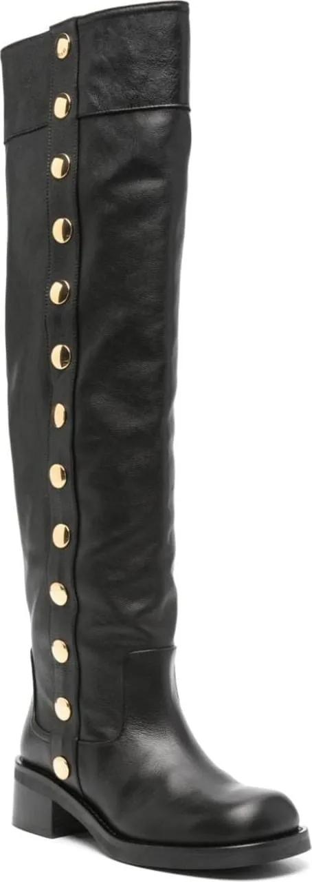 Moschino Stiefel - Boots Black - Gr. 38 (EU) - in Schwarz - für Damen