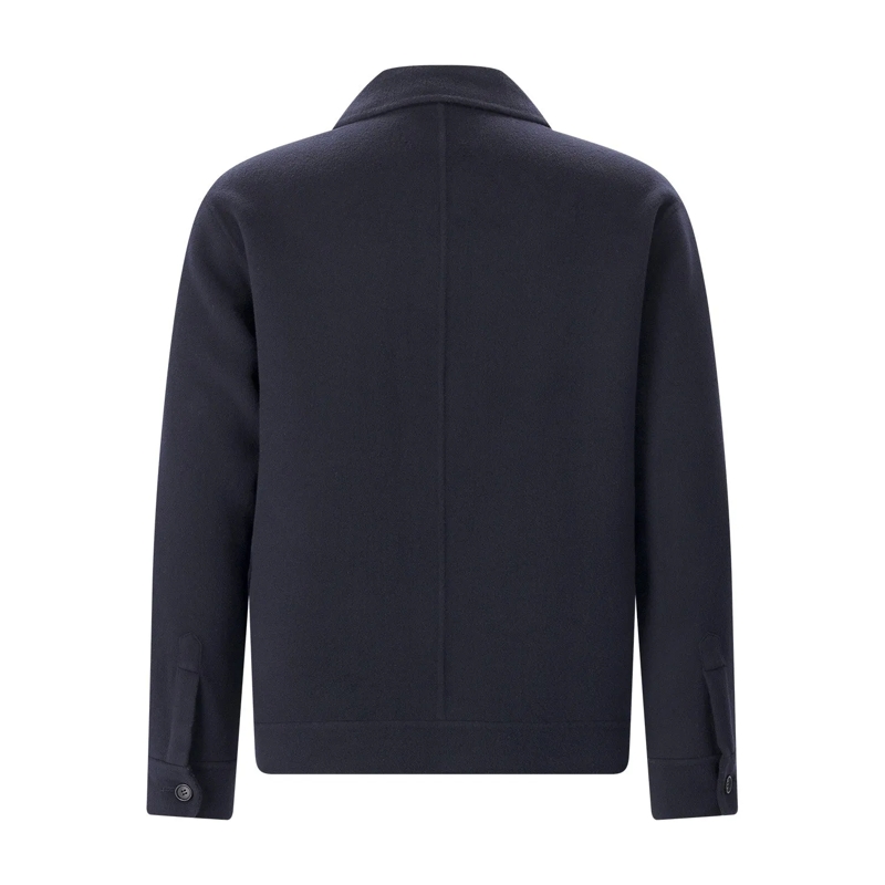 Arma Hemdjacke Overshirt aus Wolle dunkelblau(Image 2)