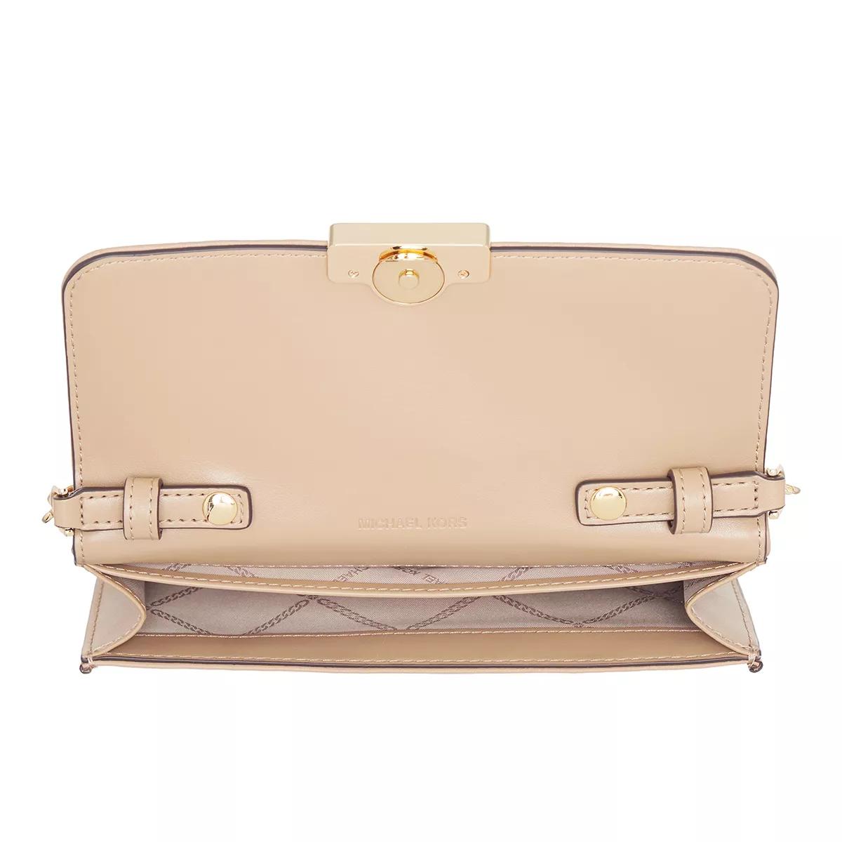 Michael Kors Crossbody bags Lg Wllt On Chn Xbody in beige