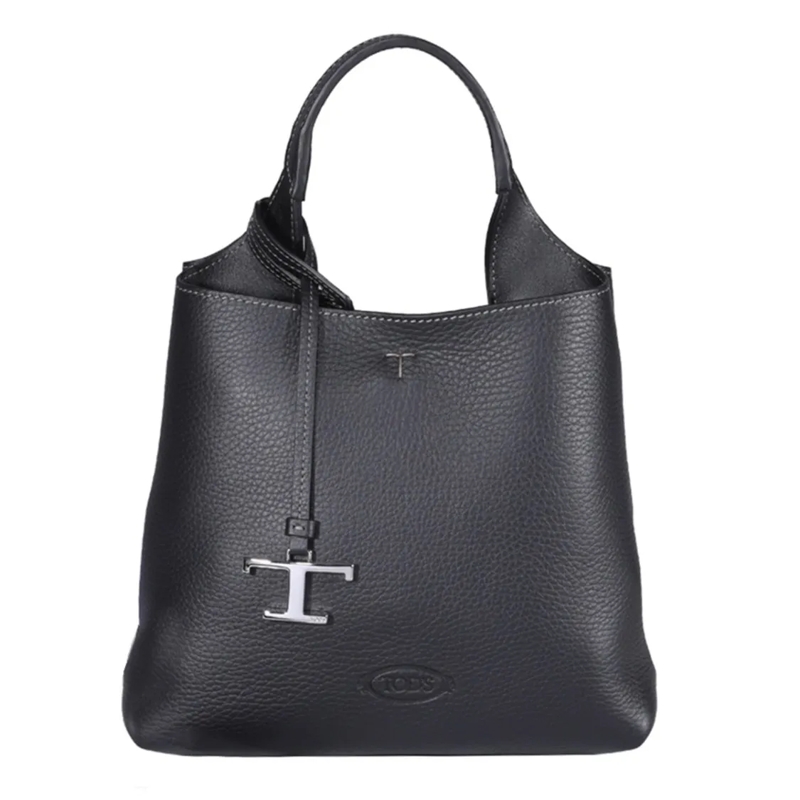 Tod's Tote Black Leather Tote Black