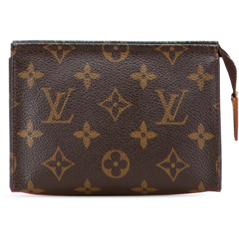 Louis Vuitton Necessaire Monogram Toiletry Pouch 15 braun