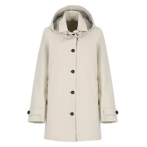 Save the Duck Beige Waterproof Jacket Neutrals 