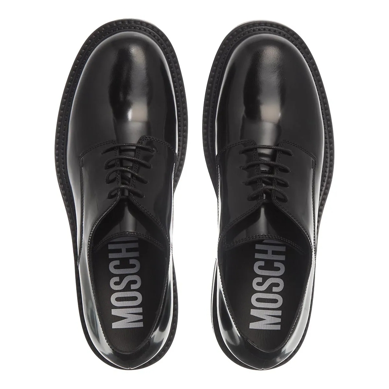Moschino Mocassin Scarpa Donna Nero(Image 4)