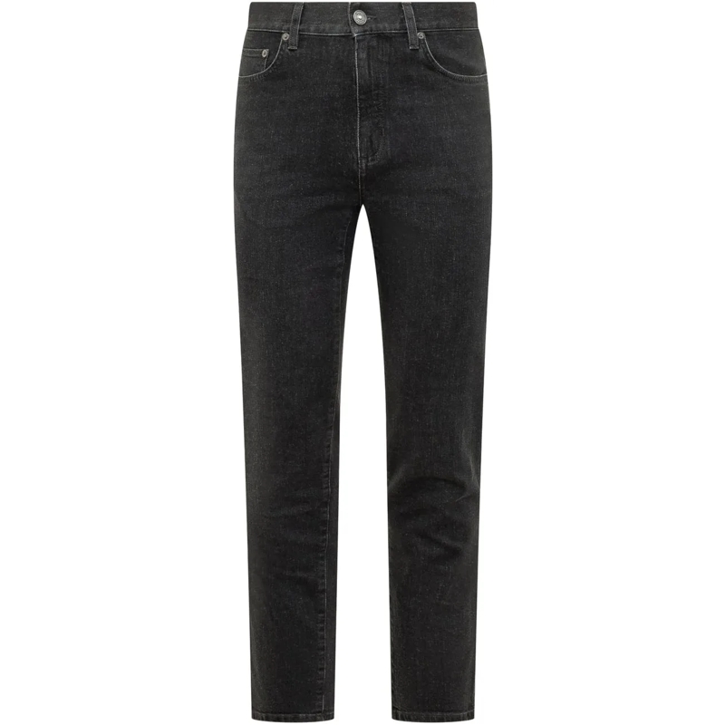 Zegna Jeans à jambe droite Jeans Classic dunkelgrau