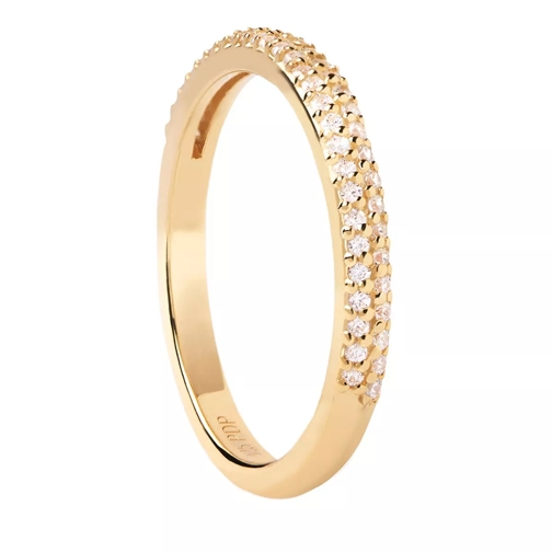PDPAOLA Tiara Ring Gold Pavé Ring